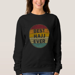 Gepersonaliseerde naam Hajj Ik hou van Hajj Retro  Trui