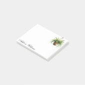Gepersonaliseerde naam Hangende Varen Plant Post-it® Notes (Schuin)