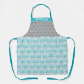 Gepersonaliseerde naam Hanukkah Menorah Star Holid Schort (Voorkant)