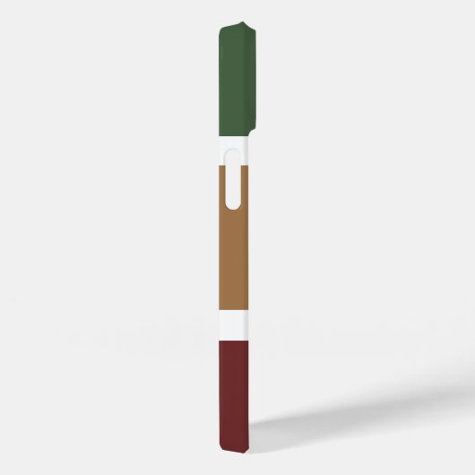 Gepersonaliseerde naam Herfst Block Kleuren Case-Mate iPhone Case (Achterkant / Rechts)