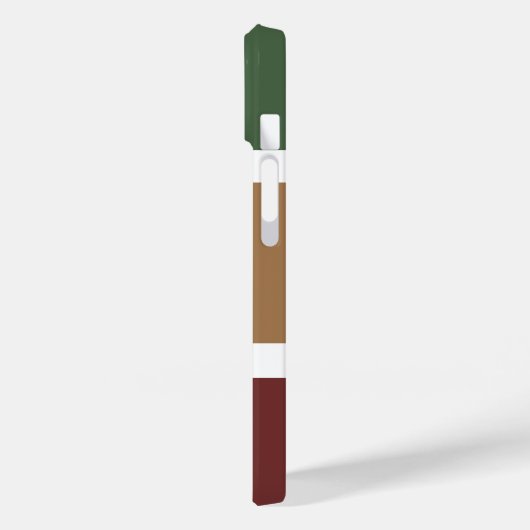 Gepersonaliseerde naam Herfst Block Kleuren Case-Mate iPhone Case (Achterkant / Links)