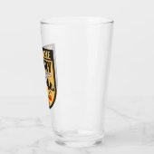 Gepersonaliseerde NAAM Honey Bee Apiary Bijenkorve Glas (Links)