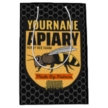 Gepersonaliseerde NAAM Honey Bee Apiary Bijenkorve