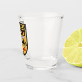 Gepersonaliseerde NAAM Honey Bee Apiary Bijenkorve Shot Glas (Rechts)