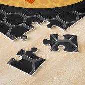 Gepersonaliseerde NAAM Honingbij Imkerij Bijenkast Legpuzzel (Zijkant)