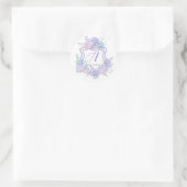Gepersonaliseerde naam Hydrangea Flowers stickers (Tas)