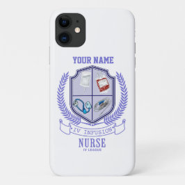 Gepersonaliseerde naam IV League infusie verpleegk Case-Mate iPhone Case