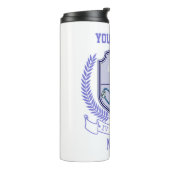 Gepersonaliseerde naam IV League infusie verpleegk Thermosbeker (Gedraaid links)