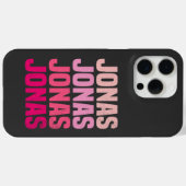 Gepersonaliseerde naam Jonas I Love Jonas Case-Mate iPhone Case (Achterkant (horizontaal))