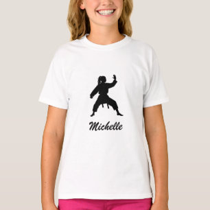 Gepersonaliseerde naam Karate / Taekwondo / judo T-shirt