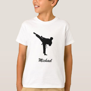 Gepersonaliseerde naam Karate / Taekwondo / judo T-shirt