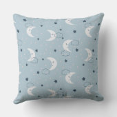 Gepersonaliseerde naam Kinder Schattigee Patroon Kussen (Achterkant)