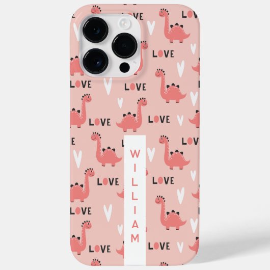 Gepersonaliseerde naam Kinder telefoonhoes Case-Mate iPhone Case (Achterkant)