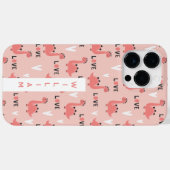 Gepersonaliseerde naam Kinder telefoonhoes Case-Mate iPhone Case (Achterkant (horizontaal))