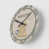 Gepersonaliseerde Naam Klok ARMY ACU Camo Camo (Hoek)