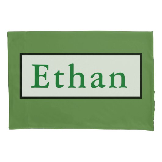 Gepersonaliseerde naam Kussenslopen (Voorkant-Links)