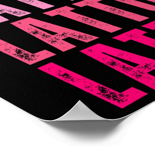 Gepersonaliseerde naam Latto I Love Latto Poster (Hoek)