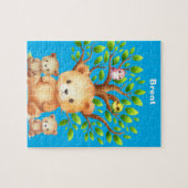gepersonaliseerde naam legpuzzel (Horizontaal)