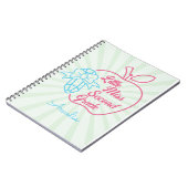 Gepersonaliseerde naam Little Miss tweede klas Notitieboek (Linkerzijde)