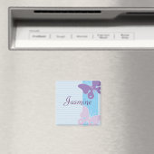 Gepersonaliseerde naam Magnet - Vlinders (Insitu (Vaatwasser))