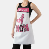 Gepersonaliseerde Naam Mama Nummer Een Chef Baker  Schort (Insitu)