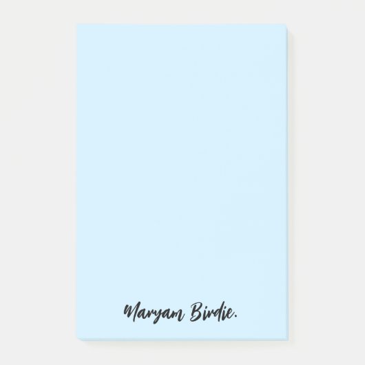 Gepersonaliseerde naam met Sticky Post-it® Notes (Voorkant)