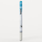 Gepersonaliseerde naam met strandgolf Case-Mate iPhone case (Achterkant/rechts)