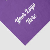 Gepersonaliseerde naam Minimal Monogram Zakelijk W Tissuepapier (Detail)