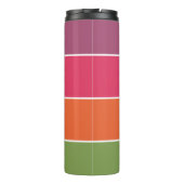 Gepersonaliseerde naam Modern Eenvoudig en Trendy Thermosbeker (Achterkant)