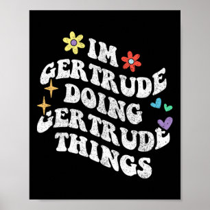 Gepersonaliseerde Naam Moederdag Outfit voor Vrouw Poster