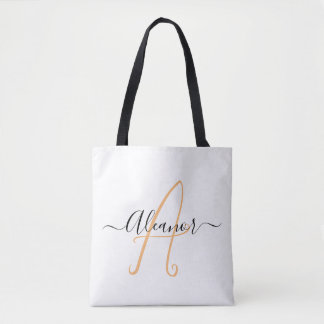 Gepersonaliseerde naam Moeder's stijlvolle cadeau Tote Bag