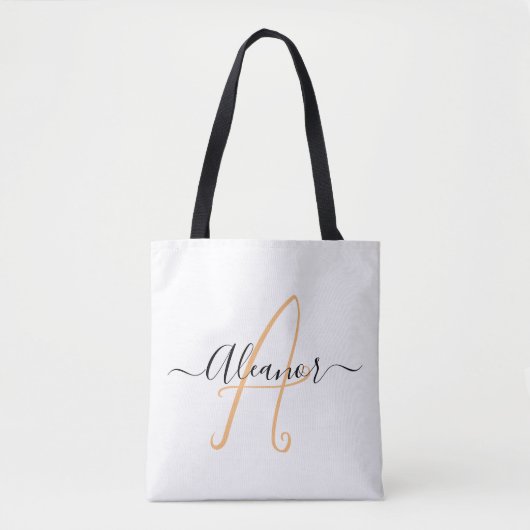 Gepersonaliseerde naam Moeder's stijlvolle cadeau Tote Bag (Voorkant)