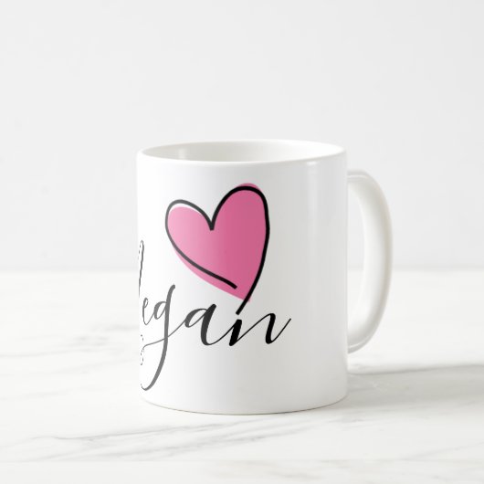 gepersonaliseerde naam mok (Voorkant rechts)