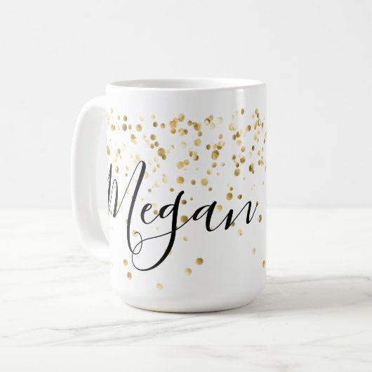 gepersonaliseerde naam mok (Voorkant links)