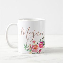 Gepersonaliseerde naam monogram ook koffiemok