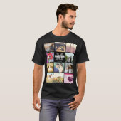 gepersonaliseerde naam monogram t-shirt (Voorkant volledig)