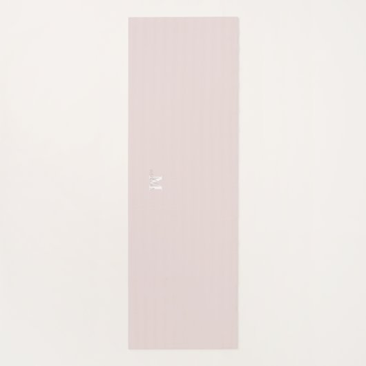 Gepersonaliseerde naam monogram yogamat (Achterkant)