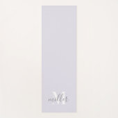 Gepersonaliseerde naam monogram yogamat (Voorkant)