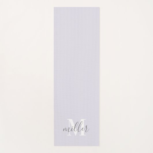 Gepersonaliseerde naam monogram yogamat (Voorkant)