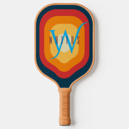 Gepersonaliseerde naam Monogrammed Initiaal Bewerk Pickleball Paddle