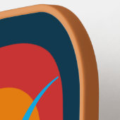 Gepersonaliseerde naam Monogrammed Initiaal Bewerk Pickleball Paddle (Links Detail)