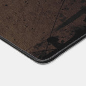 Gepersonaliseerde naam Moody Brown Abstract Mannel Bureaumat (Hoek)