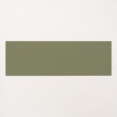 Gepersonaliseerde naam Morris Foliage Patroon Yoga Yogamat (Achterkant (horizontaal))