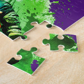Gepersonaliseerde naam Motorcross Puzzel (Zijkant)
