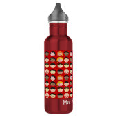 Gepersonaliseerde naam Multi-culturele kinderen le Waterfles (Links)