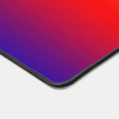 Gepersonaliseerde naam Multicolour Geel Sinaasappe Bureaumat (Hoek)