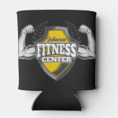 Gepersonaliseerde NAAM Musea Fitness Trainer Gym Blikjeskoeler (Achterkant)