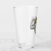 Gepersonaliseerde NAAM Musea Fitness Trainer Gym Glas (Rechts)