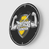 Gepersonaliseerde NAAM Musea Fitness Trainer Gym Grote Klok (Hoek)