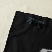 Gepersonaliseerde NAAM Musea Fitness Trainer Gym Strandlaken (In situ)